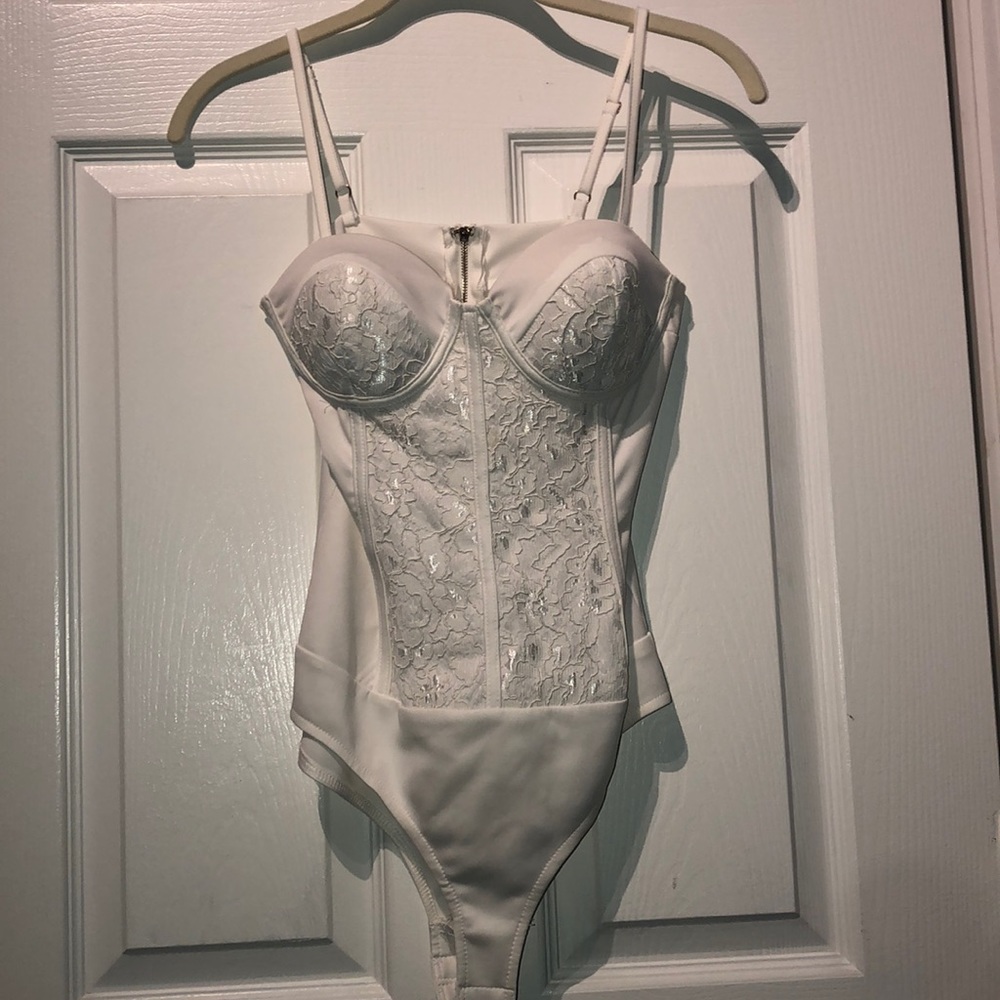 Simple White Bodysuit